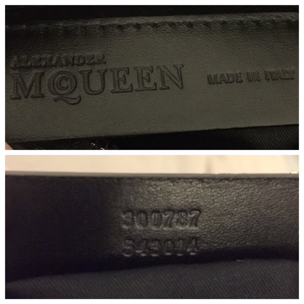 Alexander McQueen De Manta Clutch - Leather - Picture 8 of 8